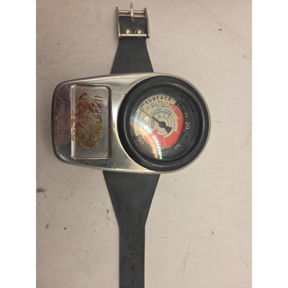 Scubapro Automatic Decompression Meter Vintage - Missing Tag - UNTESTED
